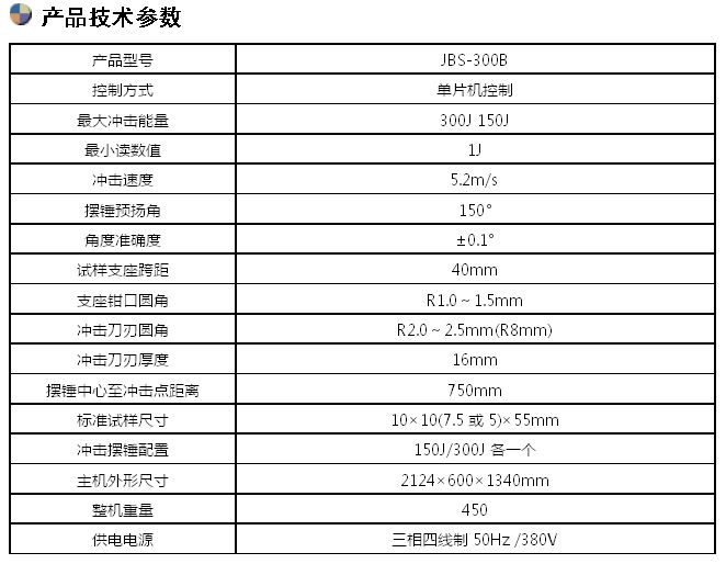 JBS-300B數顯式半自動沖擊試驗機